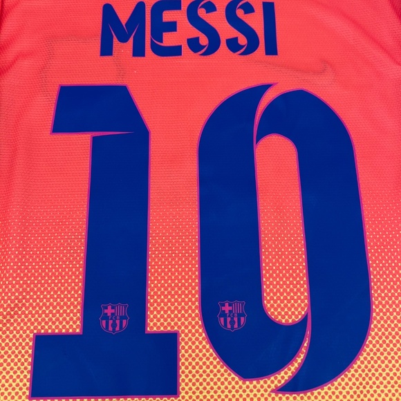 Messi #10 Barcelona 2012/2013 Away ORIGINAL Nike VTG Rare Soccer Jersey (S) - Picture 7 of 9